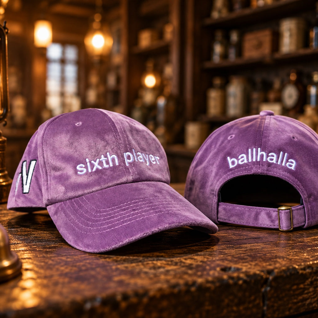 Sixth Player Ballhalla Velvet Dad Hat